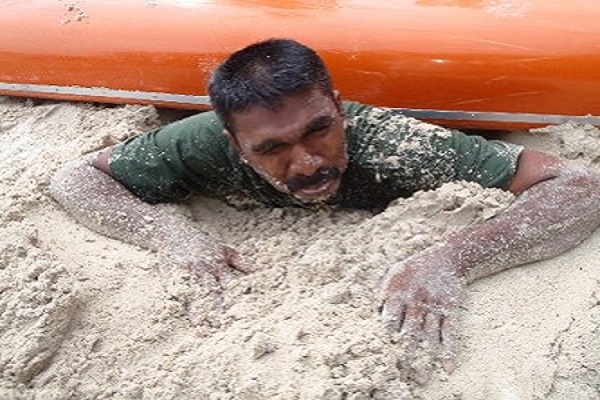Beach Prison Break